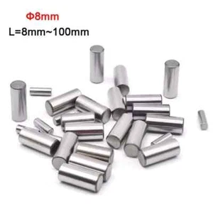 10pcs Bearing Steel Roller Pins Cylindrical Pin Locating Dowel Locating Dowel M8 - Picture 1 of 6