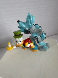 Applause Disney Scrooge McDuck And Goofy The Ghost Small Plastic Figure 2.5” - Picture 1 of 5