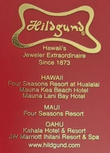 Hildgund Hawaii's Jeweler Extraordinaire Vintage Gemaco Playing Cards 4 Seasons - Picture 1 of 7