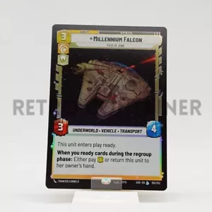 STAR WARS UNLIMITED SPARK OF REBELLION 193/252 L Millennium Falcon Foil - Picture 1 of 1