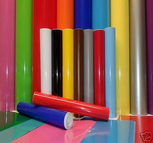 Rollos autoadhesivos de vinilo para letreros 1m 2m 5m 10m 25m 24" 610mm brillo - Imagen 1 de 4