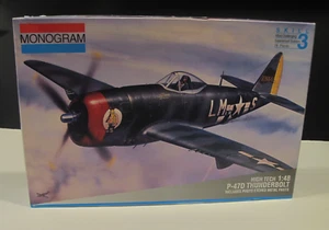VTG Monogram P-47D Thunderbolt 1/48 Model Military Aircraft NEW SEALED PARTS - Picture 1 of 8