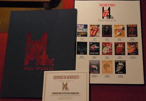 ROLLING STONES "Australia New Zealand 2014" Lithographie Box Set 300 only RARE - Picture 1 of 2