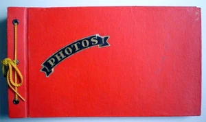 VINTAGE 60 PAGES PHOTOS ALBUM - Imagen 1 de 5