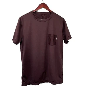 Vuori Tradewind Performance Stretch Pocket Shirt Herren Gr. M burgund sportlich - Bild 1 von 3