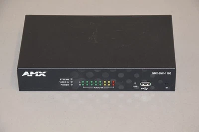 AMX NMX-ENC-1100 FG3201-01 H.264 Encoder Multi Format Video Inputs - Image 1 of 3