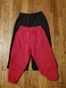 Set Garanimals Toddler Jogger Pants Boy’s 2 Pairs Black and Red (T3) - Picture 1 of 5