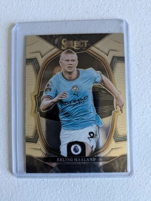 2022-23 Panini Select Premier League Manchester City Terrace Erling Haaland #61 - Image 1 of 2