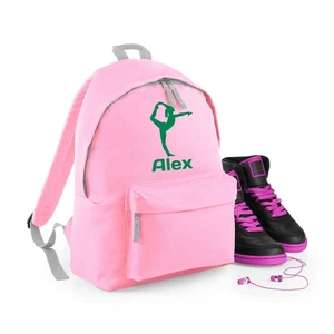 Personalised Gymnast Backpack for Boys & Girls, Stylish Rucksack Gear Storage - Picture 1 of 91
