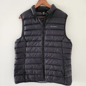 Macpac Size 18 Women’s Black Duck Down Feather Puffer Vest Zip Up - Picture 1 of 5