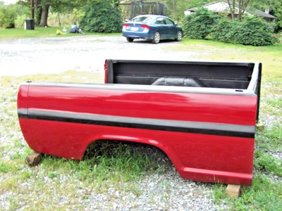 1968 -1972 FORD F-100 КОРОТКАЯ КРОВАТЬ ГОТОВА К УСТАНОВКЕ НА БОЛТЫ - Изображение 1 из 4