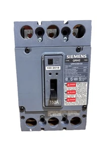 Siemens QRH23B150 3 polos 150A 240V tipo QRH2 Siemens - Imagen 1 de 1