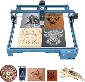 SCULPFUN S1 Incisore Laser 0,01mm Taglierina Laser di Precisione per Legno Metallo Pelle - Foto 1 di 9