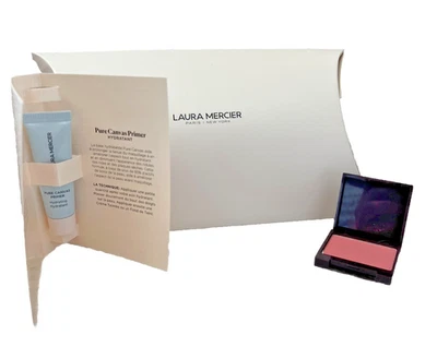 Laura Mercier Pure Canvas Primer and Blush Color Infusion Rosé Sample Set - Image 1 of 4