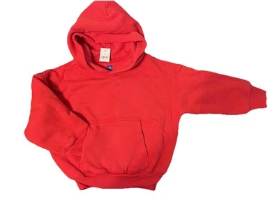 Sudadera con Capucha Yzy Kanye Gap Boys Roja Doble Capa Talla 4-5 Xs Foto 1 de 3