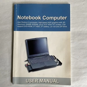 Notebook komputer Intel Pentium II procesor itp. instrukcja obsługi - Zdjęcie 1 z 1