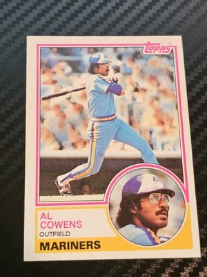 1983 Topps - Al Cowens #763 Seattle Mariners  - Image 1 of 2