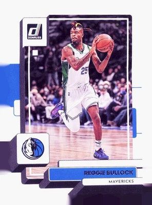 2022-23 Donruss #183 Reggie Bullock Dallas Mavericks - Image 1 of 2