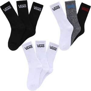 Paquete de 3 calcetines deportivos acolchados informales para media pantorrilla Vans niños niños - Imagen 1 de 4