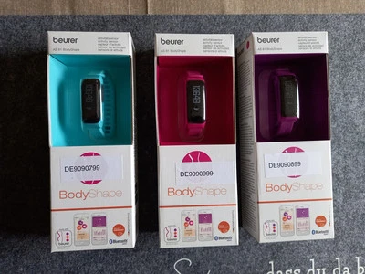 Schrittzähler beurer BodyShape AS 81 (3 Stück türkis/rosa/pink) NEU/OVP - Bild 1 von 3