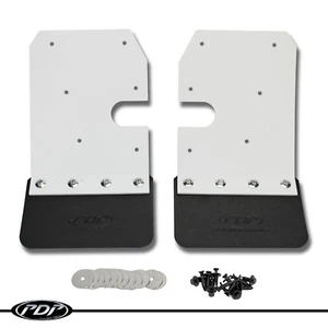 Algas de barro de productos de diseño comprobado para guardabarros Polaris XL XXL RZR XP BLANCO - Imagen 1 de 11