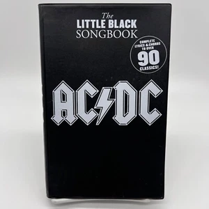 Libro de canciones Little Black acordes ACDC letras guitarra piano 90 canciones AC/DC - Imagen 1 de 14