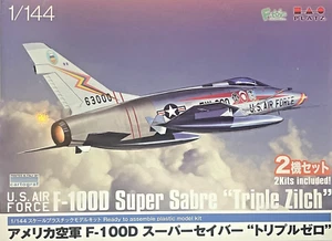 1/144 Jet Fighter: NA F-100D Supersabre "Triple Zilch"[USAF] 2in1 #PF79 : PLATZ - Picture 1 of 6