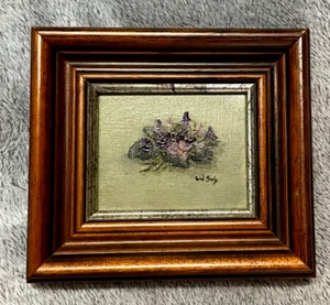 Echtes   Ölgemälde  auf  Leinwand,   Größe XXS,   hochwertiger   Holzrahmen,   D - Bild 1 von 2