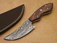 Beautiful Design Folding Blade Damascus Steel Hunting  Full Tang Knife Gift Item