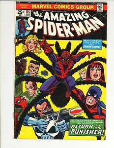 Amazing Spider-Man #135  * 2nd App Punisher *   F+/VF-   KEY!
