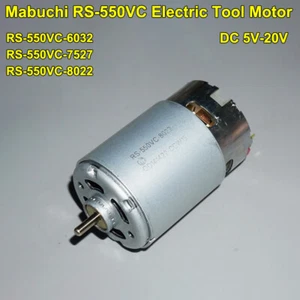 Mabuchi RS-550VC Electric Tool Motor DC 12V 18V Cordless Drill Screwdriver Motor - Picture 1 of 9
