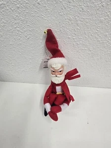  Mr Christmas Retro Plush Santa Claus Knee Hugger Decor  Ornament - Picture 1 of 3