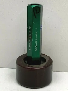 Medidor de tapón de rosca de precisión para mano izquierda Pennoyer Dodge 3.500-12 UN-3A LH GO 3.4459 - Imagen 1 de 4