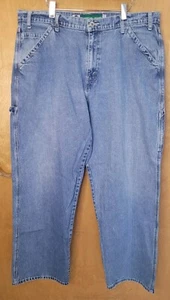 Vintage Levis Silvertab Jeans Mens 38x32 Blue Carpenter Loose Baggy Y2K - Picture 1 of 13