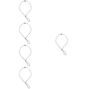 Phone Wrist Strap Cell Phone Hanging Rope Phone Wristlet Beaded - Zdjęcie 1 z 12