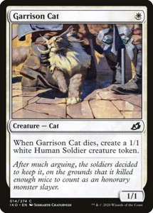 Magic the Gathering (mtg): IKO: Garrison Cat (x 4) - Picture 1 of 1