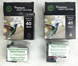 Compatible Ink Cartridge PG-40 CL-41 2PK FOR Canon PIXMA MX300 iP1800 iP2600 - Picture 1 of 8