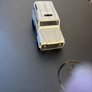Vintage 1987 Majorette #266 Land Rover White NASA 1:50 - Picture 1 of 10