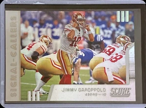 Jimmy Garoppolo - 2019 Panini Score Football - Signal Callers #SC-4 - Bild 1 von 1