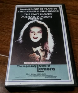 LEGENDARY CURSE OF LEMORA VHS (MOORE VIDEO, 1994) VERY RARE HORROR HTF TESTED GC - Picture 1 of 5