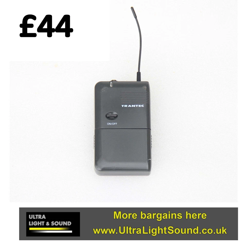 Trantec s4.4 Beltpack transmitter wireless microphone - Image 1 of 1