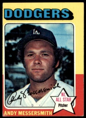 1975 TOPPS: ANDY MESSERSMITH LOS ANGELES DODGERS #440 - Image 1 of 2