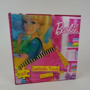 Barbie 48 Piece Lenticular Jigsaw Puzzle New and Sealed - Picture 1 of 3