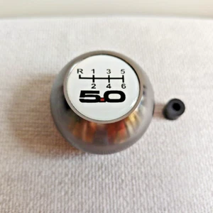 GUNMETAL 5.0 RACE BALL WEIGHTED SHIFT BALL GEAR KNOB for FORD MUSTANG S550 V8 GT - Picture 1 of 6