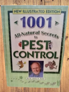 1001 All-Natural Secrets To Pest Control Hardcover Illustrated Edition Sealed - Picture 1 of 6