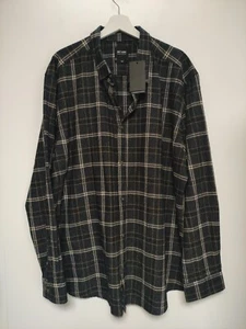 ONLY&SONS Checked Shirt 4XL Dark Navy NEW! - Picture 1 of 7