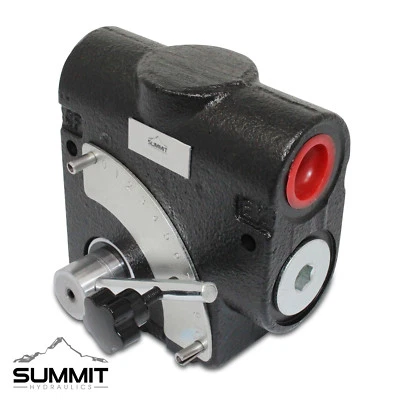 Hydraulic Adjustable Variable Flow Control Valve, 0-30 GPM, 3/4” NPT Port Size - Image 1 of 4