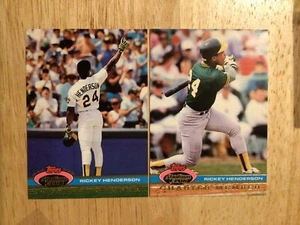 Rickey Henderson Base/Inserts - You Pick - $1.50 or 2 Card Minimum - Picture 1 of 282
