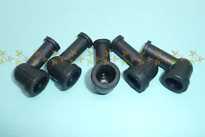 Rubber Battery Terminal / Starter Solenoid bolt Covers x 5 Motorcycle Bike Trike - Picture 1 of 5