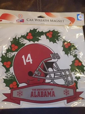 Alabama Crimson Tide-NCAA Navidad Coche Corona Imanes Nuevo Por FOCO Foto 1 de 4